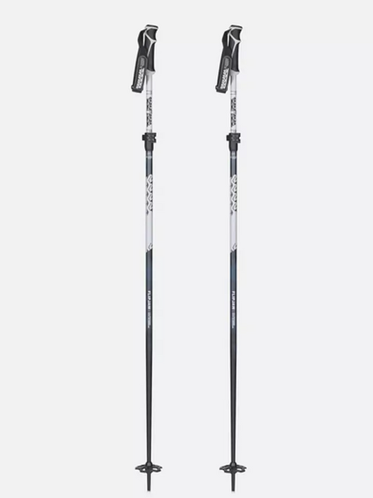 K2 SKI POLES FLIPJAW FREERIDE BLACK BROWN