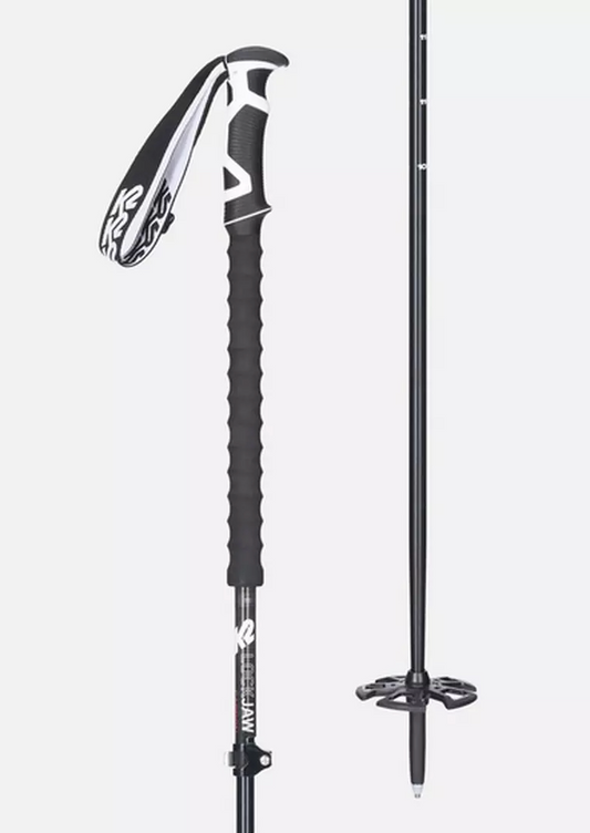K2 Ski Poles LOCKJAW CARBON black