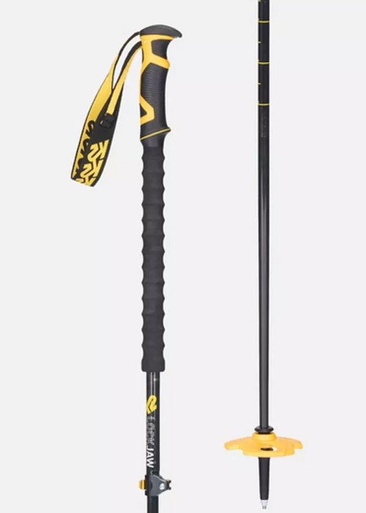 K2 Ski Poles LOCK JAW CARBON PLUS black