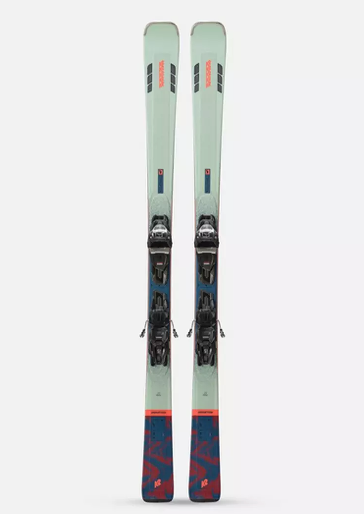 K2 Skis DISRUPTION 78C Women's - ER3 10 Compact Quikclik black - anthracite SET