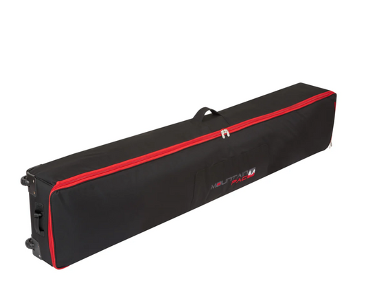 Manbi Mountain Pac Wheely Pro Ski and Snowboard Bag Black