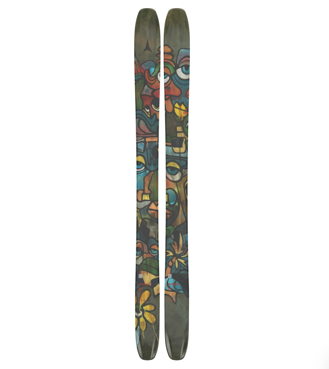 Atomic Bent 110 Unisex skis + strive 13 bindings