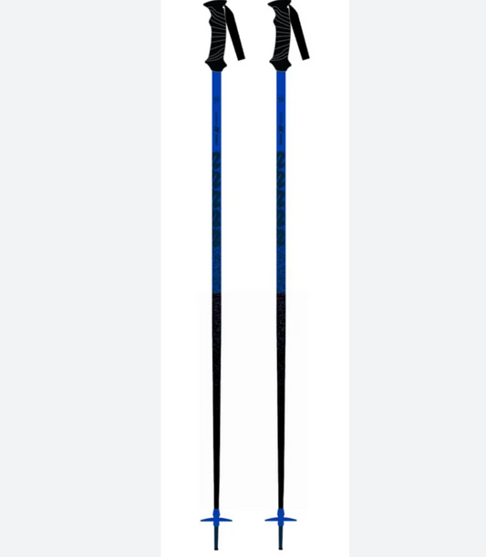 K2 Mens ski poles POWER ALUMINUM BLUE