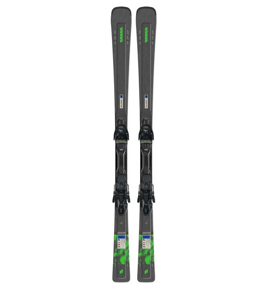 Clearance  K2 DISRUPTION 78TI - MXC 12 TCx light Quikclik black - anthracite SET