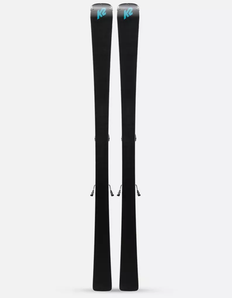 K2 Skis DISRUPTION SC Women's Compact Quikclik black - anthracite SET