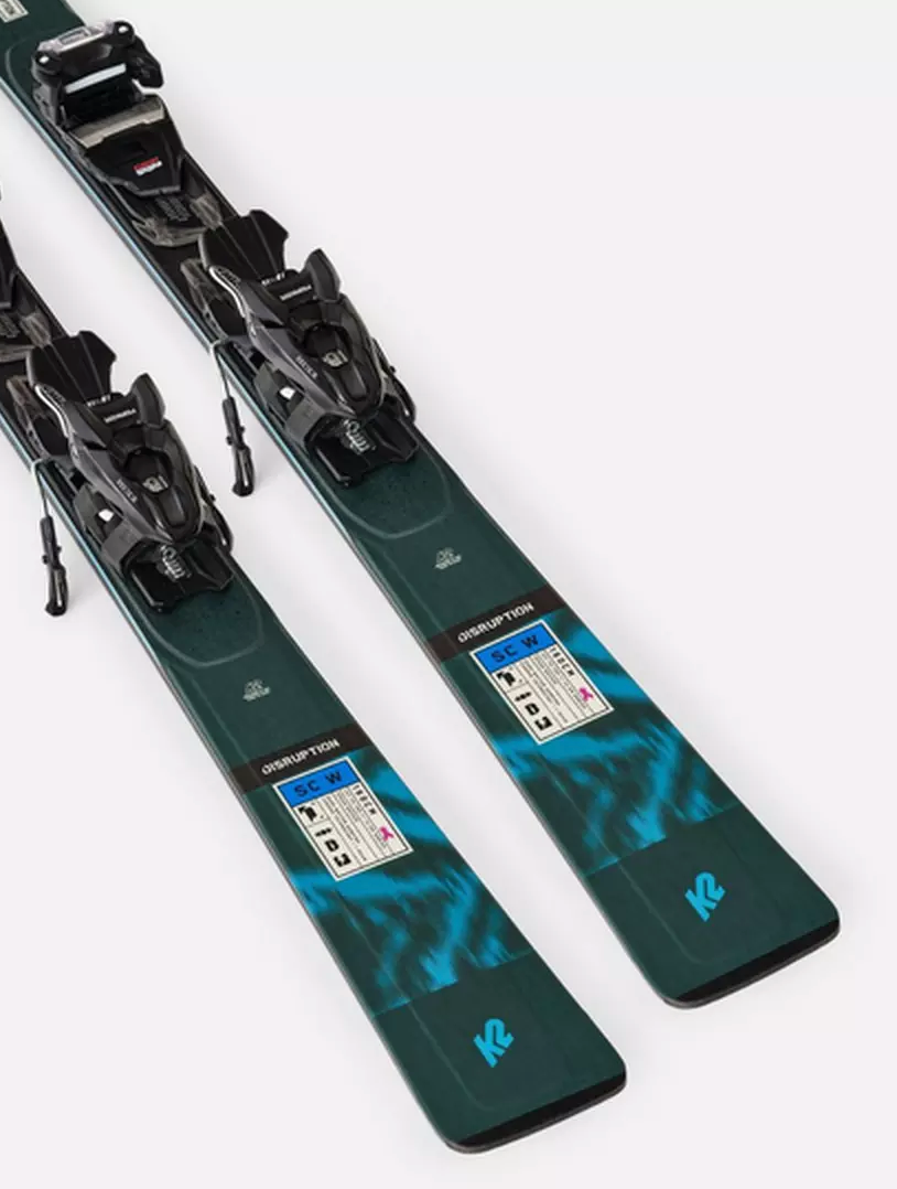 K2 Skis DISRUPTION SC Women's Compact Quikclik black - anthracite SET