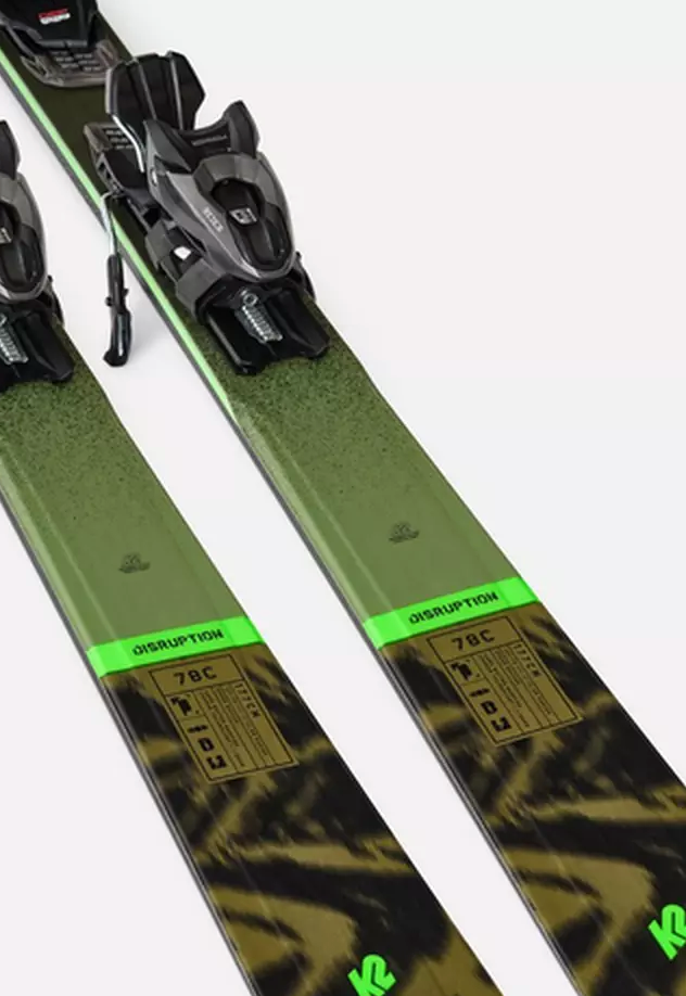 K2 Skis DISRUPTION 78C  - anthracite SET mens