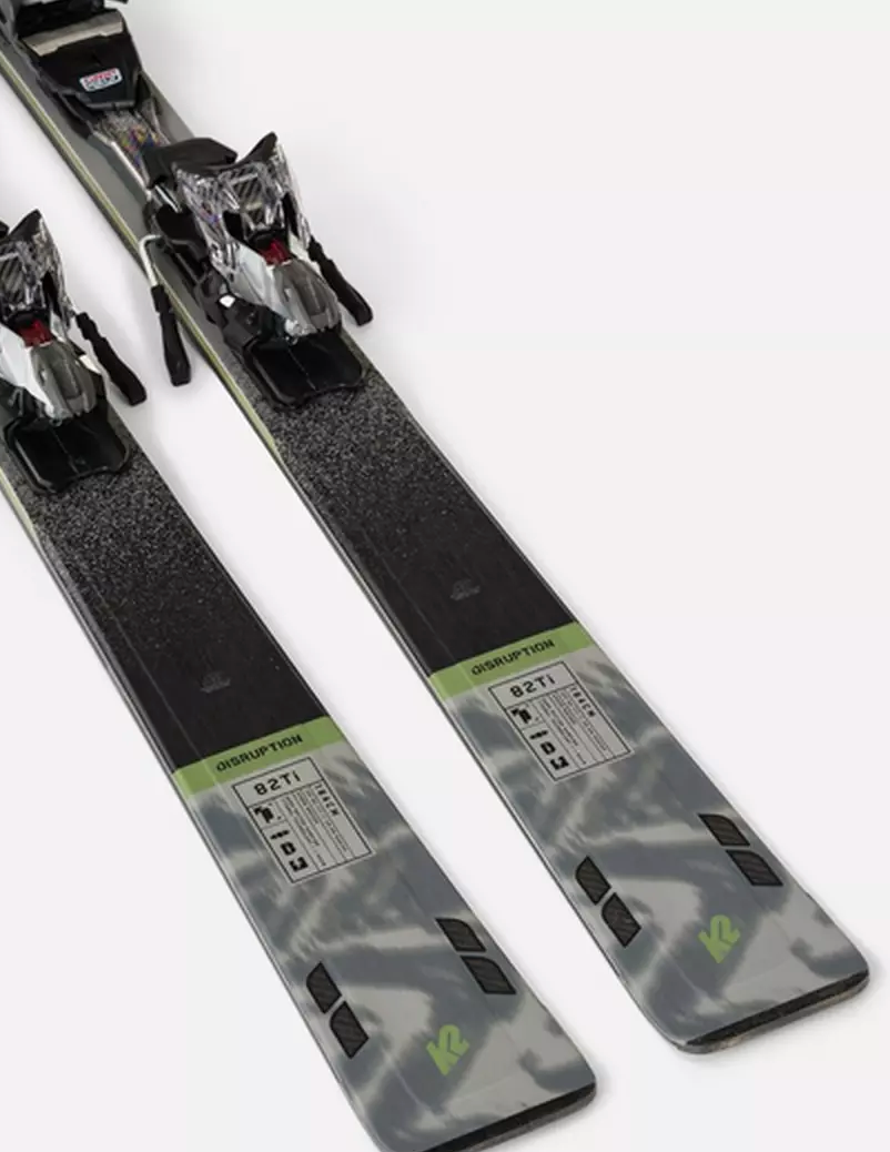 K2 Skis DISRUPTION 82TI - MXCELL 12 TCx Quikclik black - anthracite SET mens