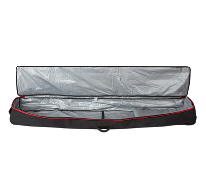 Manbi Mountain Pac Wheely Pro Ski and Snowboard Bag Black